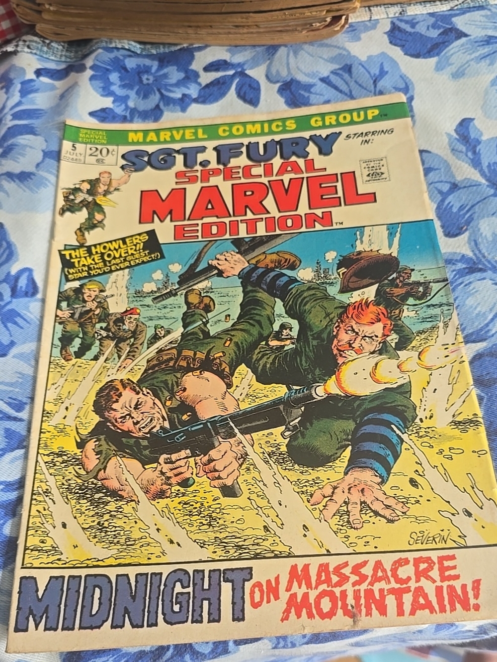 Marvel SGT FURY #5 SPECIAL MARVEL EDITION 1972 Comic